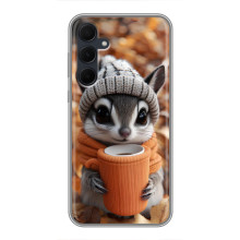 Друкований чохол 'Звірята з кавою' для Samsung Galaxy A35 (5G)