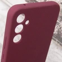 Чехол Silicone Cover Lakshmi Full Camera (AAA) для Samsung Galaxy A36 5G – Бордовый