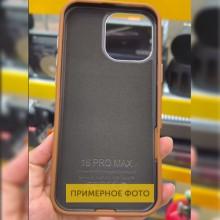 Шкіряний чохол Leather Case Metal Buttons для Samsung Galaxy A36 5G / A56 5G – Коричневий