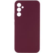 Чехол Silicone Cover Lakshmi Full Camera (AAA) для Samsung Galaxy A36 5G – Бордовый