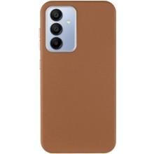 Шкіряний чохол Leather Case Metal Buttons для Samsung Galaxy A36 5G / A56 5G – Коричневий