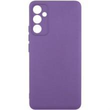 Чехол TPU GETMAN Liquid Silk Full Camera для Samsung Galaxy A36 5G – Фиолетовый