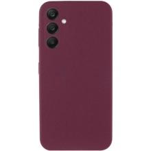 Чехол Silicone Cover Lakshmi Full Camera (AAA) для Samsung Galaxy A36 5G – Бордовый