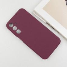 Чехол Silicone Cover Lakshmi Full Camera (AAA) для Samsung Galaxy A36 5G – Бордовый
