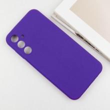 Чехол Silicone Cover Lakshmi Full Camera (AAA) для Samsung Galaxy A36 5G – Фиолетовый