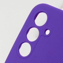 Чехол Silicone Cover Lakshmi Full Camera (AAA) для Samsung Galaxy A36 5G – Фиолетовый