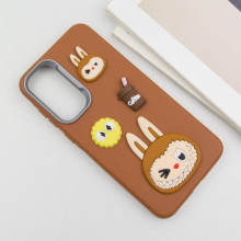 Чохол TPU Leather Toys для Samsung Galaxy A36 5G / A56 5G – Labubu