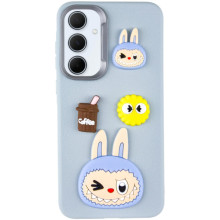 Чехол TPU Leather Toys для Samsung Galaxy A36 5G / A56 5G – Labubu