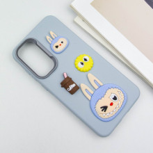 Чехол TPU Leather Toys для Samsung Galaxy A36 5G / A56 5G – Labubu