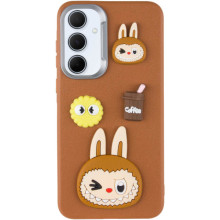 Чехол TPU Leather Toys для Samsung Galaxy A36 5G / A56 5G – Labubu