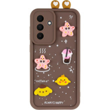 Чехол TPU Toys Case with Ears для Samsung Galaxy A36 5G – Коричневый