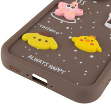 Чехол TPU Toys Case with Ears для Samsung Galaxy A36 5G – Коричневый