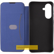 Шкіряний чохол-книжка Belora для Samsung Galaxy A36 5G / A56 5G – Темно-синій