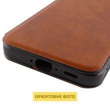 Шкіряний чохол-книжка Belora для Samsung Galaxy A36 5G / A56 5G – Коричневий