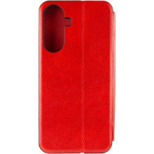 Шкіряний чохол-книжка Belora для Samsung Galaxy A36 5G / A56 5G – Червоний