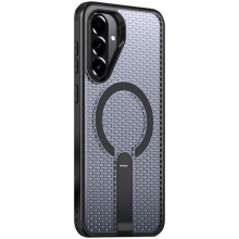 Чохол TPU Breeze with MagSafe stand для Samsung Galaxy A36 5G – Чорний