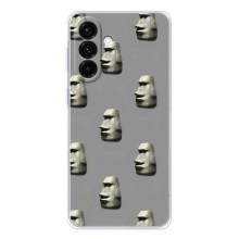 Бампер з принтом Меми для Samsung Galaxy A36 5G – Кам'яна особа