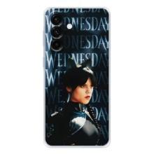 Чохол з картинкою Венсдей на Samsung Galaxy A36 5G – Вендсдей з ушками