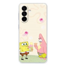 Чехол Губка Боб для Гелекси А36 5G (Патрик и Боб)