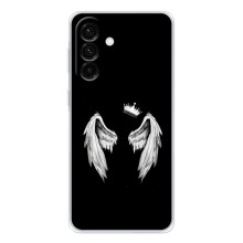 Чохол (Корона на чорному фоні) для Galaxy A36 5G (Крила і корона)