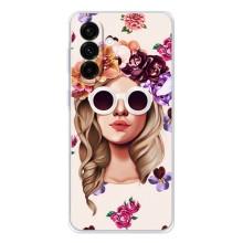 Чехол с картинкой Модные Девчонки Samsung Galaxy A36 5G – Девушка в очках