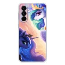 Чехол для Гелекси А36 5G - (Единорожки - Новинки) (AlphaPrint) (Единорожки)