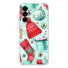 Чехол Санта Клаус для Samsung Galaxy A36 5G – Одежда
