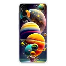 Чохол (ТПУ) з планетами на Samsung Galaxy A36 5G – Сонячна система