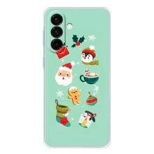 Новогодние Чехлы для Гелекси А36 5G (VPrint) (Настроение НГ)