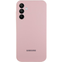 Чохол Silicone Cover Lakshmi Full Camera (AAA) with Logo для Samsung Galaxy A37 5G – Рожевий