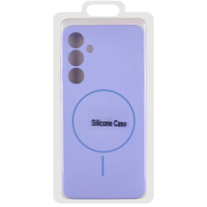 Чехол Silicone Cover Lakshmi Full Camera (AA) with Magnetic Fit для Samsung Galaxy A37 5G – Сиреневый