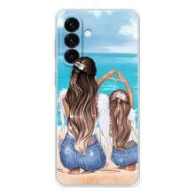 Чехол с печатью для Samsung Galaxy A37 - (Мама с ребенком) (AlphaPrint)