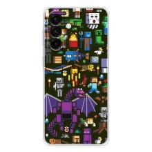 Чохол Майнкрафт на Samsung Galaxy A37 (AlphaPrint) Minecraft