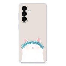 Чехол на тематику: Коты для Samsung Galaxy A37 – Белый котик