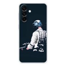 Силиконовый чехол с картинкой "Герой Pubg" на Samsung Galaxy A37 – В экиперовке