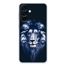Чехол с картинкой на Samsung Galaxy A37 – Лев - синий