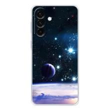 Чехол (ТПУ) с планетами на Samsung Galaxy A37 – Космический вид