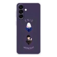 Чехлы Венсдей на Samsung Galaxy A37 Уэнсдей (AlphaPrint) (Уэнздей и подруга)