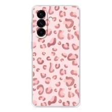 Чехол с розовым рисунком для Samsung Galaxy A37 – Розовый леопард