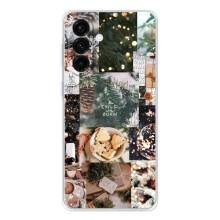 Рождественские, Праздничные Чехлы для Гелекси А37 (Рождественский коллаж)