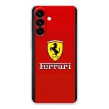 Силіконовий бампер з картинкою машини на Samsung Galaxy A37 – Ferrari Logo