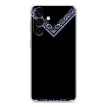 Силиконовый Чехол на Samsung Galaxy A37 (Воротник вышиванки)
