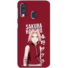 Чехлы Персонажи Аниме Наруто для Samsung Galaxy A40 2019 (A405F) (AlphaPrint)