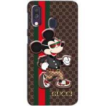 Чехлы Бренд GUCCI для Samsung Galaxy A40 2019 (A405F) (Маус Гуччи)