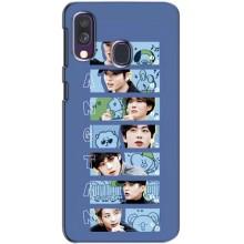 Чехлы BTS для Samsung Galaxy A40 2019 (A405F) (AlphaPrint)