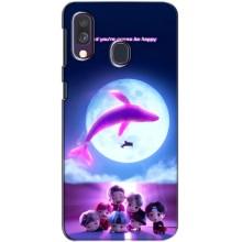 Чехлы BTS для Samsung Galaxy A40 2019 (A405F) (AlphaPrint)