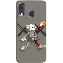 Чохли для Samsung Galaxy A40 2019 (A405F) - Bearbrick Louis Vuitton (PREMIUMPrint) (Беарбрік Джордан)