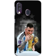 Чохли для Samsung Galaxy A40 2019 (A405F) (Leo чемпіон) (AlphaPrint) – Мессі Чемпіон