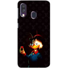 Чехли для Samsung Galaxy A40 2019 (A405F) - Скрудж МакДак Louis Vuitton (PREMIUMPrint) (Скрудж з ботліантом)