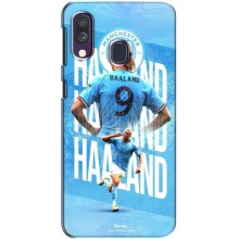 Чехлы с принтом для Samsung Galaxy A40 2019 (A405F) Футболист (Erling Haaland)